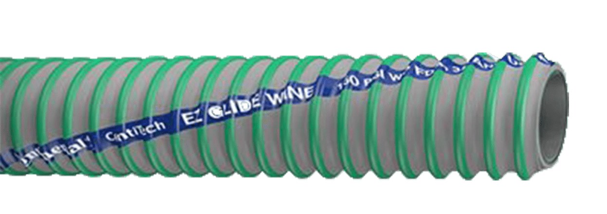 polymer sanitary hose for wine transfer